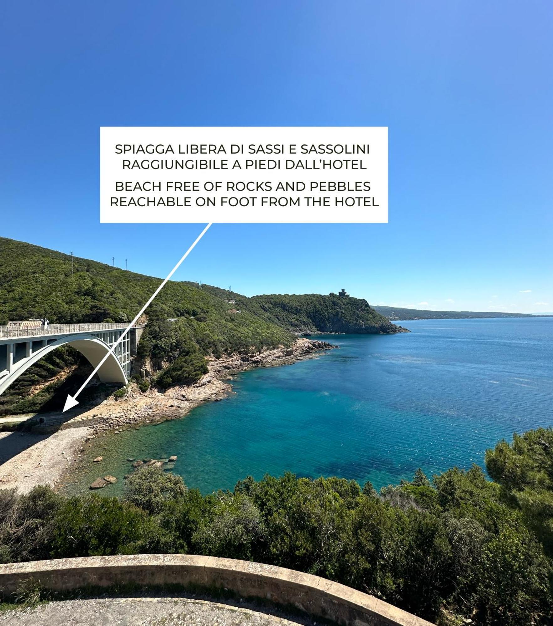 Il Romito Hotel Quercianella Bagian luar foto