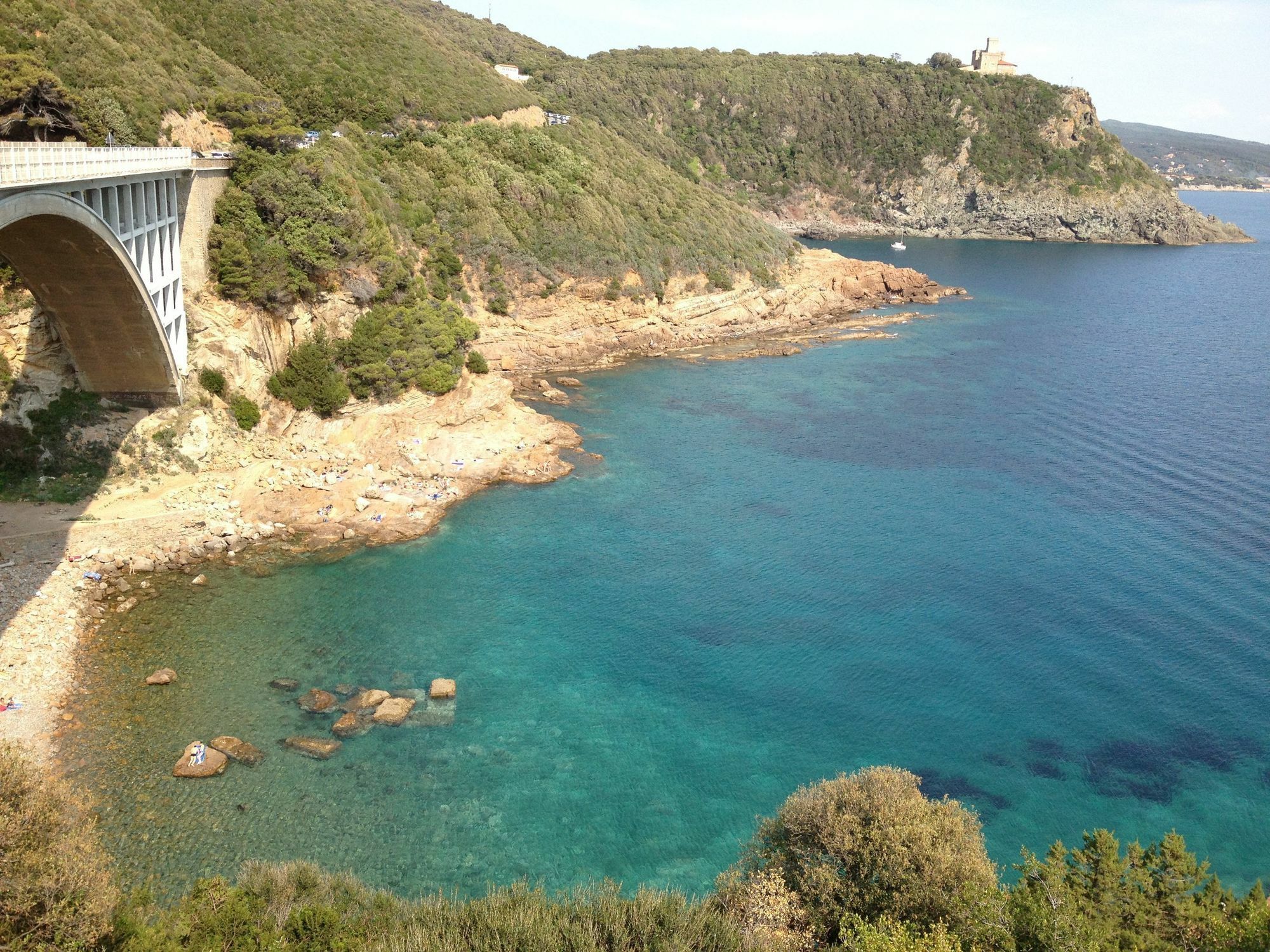 Il Romito Hotel Quercianella Bagian luar foto